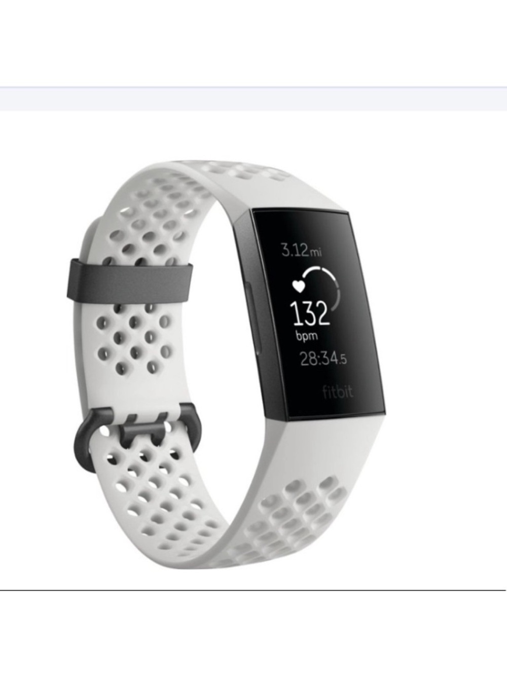 NWT Fitbit - Charge 3 Special Edition Smartwatch in white